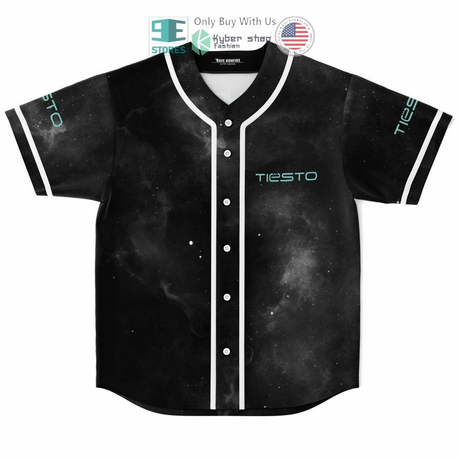 tiesto logo carry you home black baseball jersey 1 25793