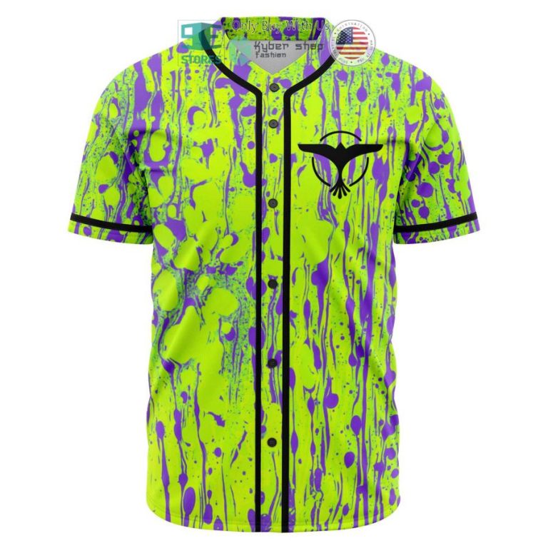 tiesto logo green baseball jersey 1 53348