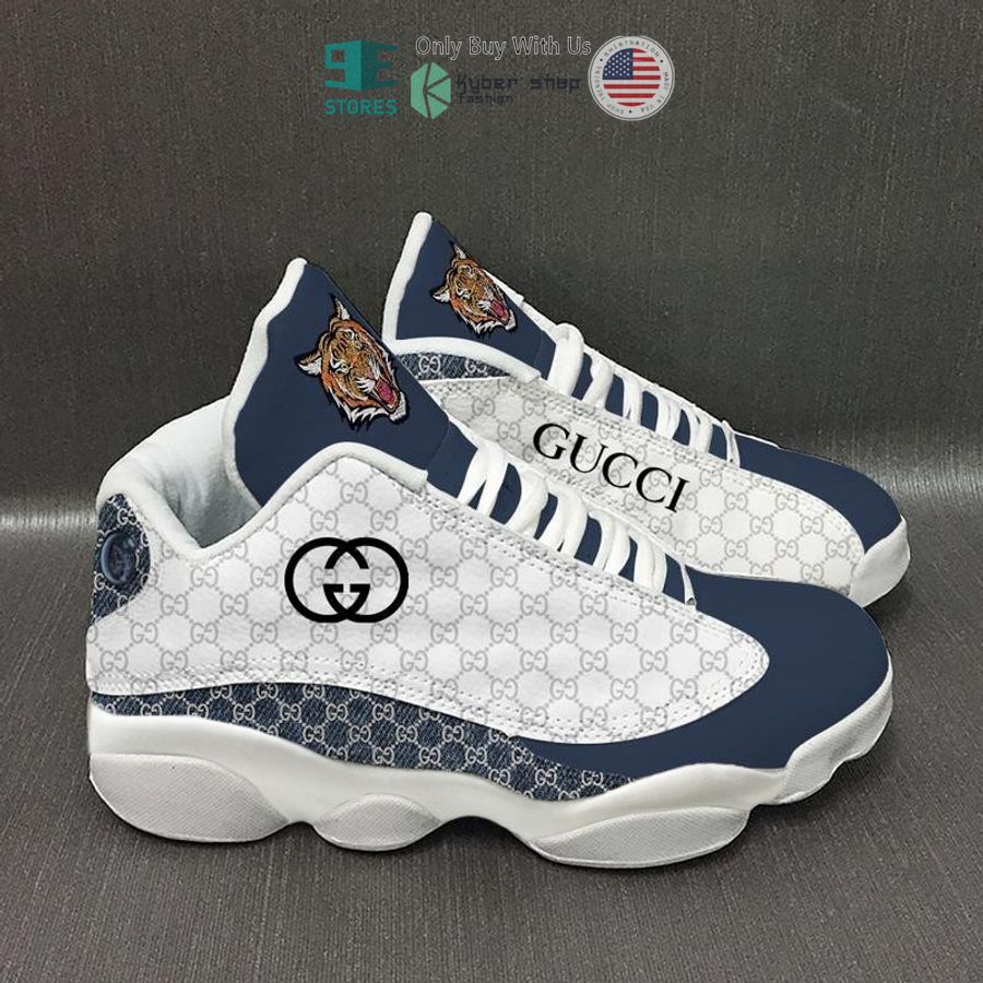 tiger gucci white blue air jordan 13 shoes 1 93666