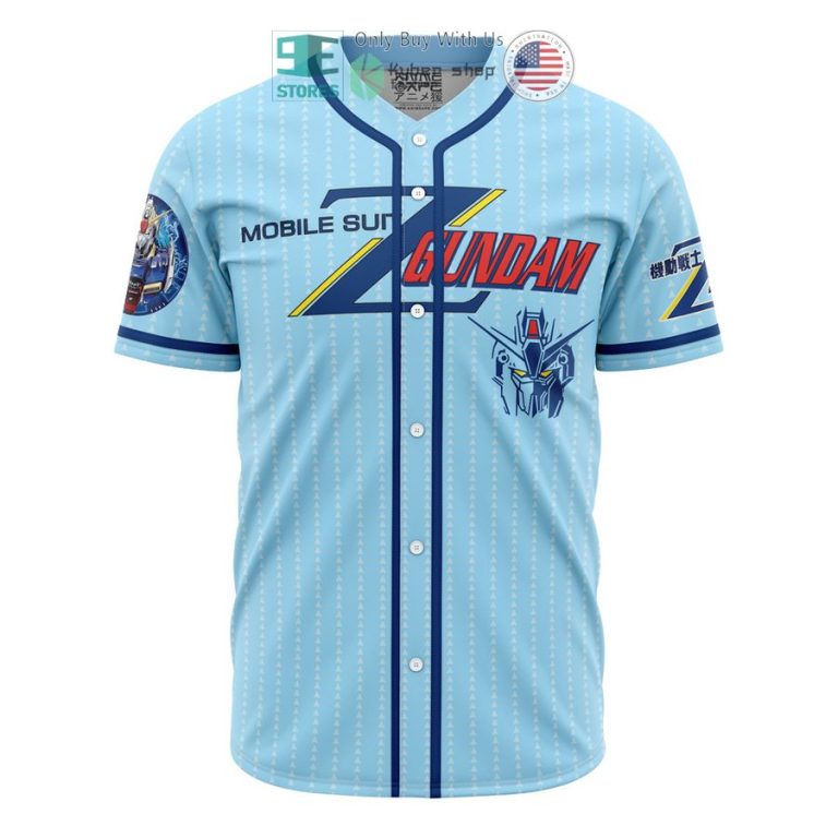 trippy abstract gundam baseball jersey 2 9371