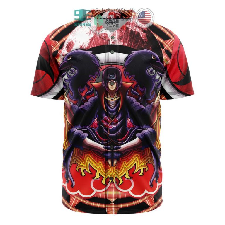 trippy akatsuki uchiha itachi naruto shippuden baseball jersey 1 62596