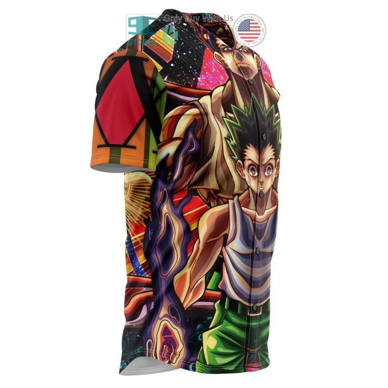 trippy gon freecss hunter x hunter baseball jersey 3 78482