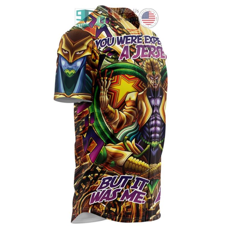 trippy medidating dio brando jojos bizarre adventure baseball jersey 3 48926