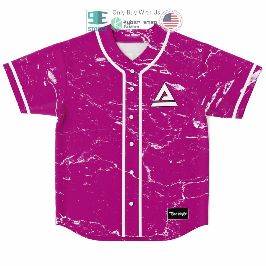 trivecta logo pink baseball jersey 1 13723