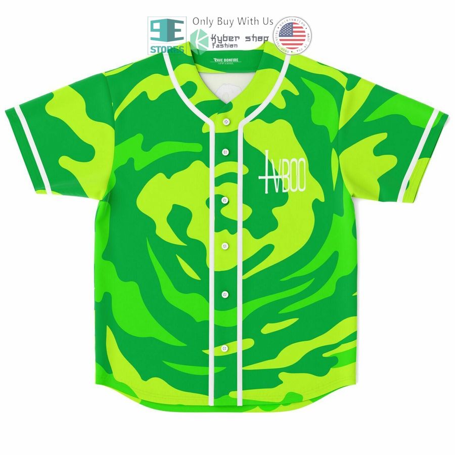 tvboo green camo baseball jersey 1 94130