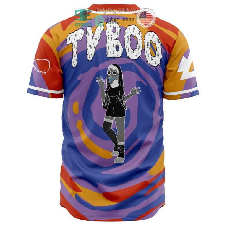 tvboo violet baseball jersey 2 62792