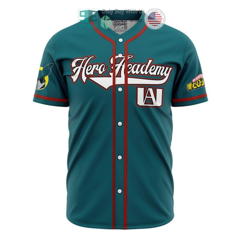 u a high school deku my hero academia baseball jersey 1 59634