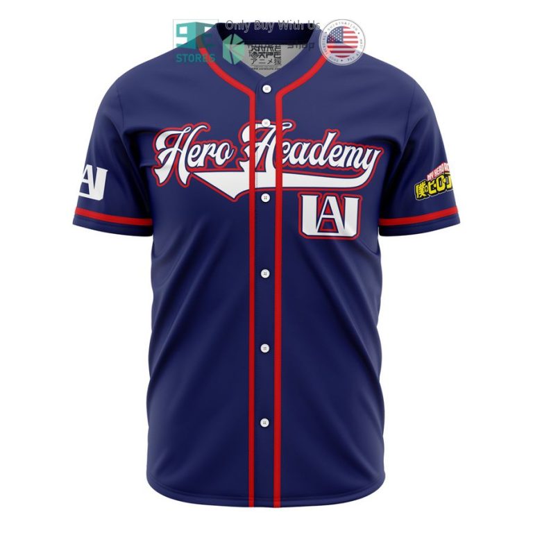 ua training uniform my hero academia baseball jersey 1 54441