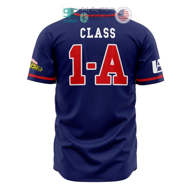 ua training uniform my hero academia baseball jersey 3 95527