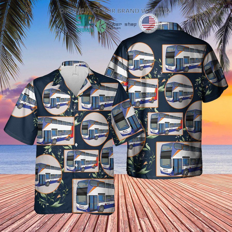uk double decker bus 2 hawaiian shirt shorts 1 79061