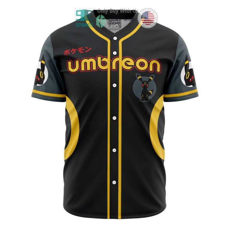 umbreon eeveelution pokemon baseball jersey 1 57582