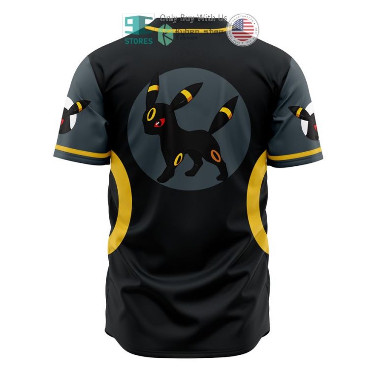 umbreon eeveelution pokemon baseball jersey 3 61091