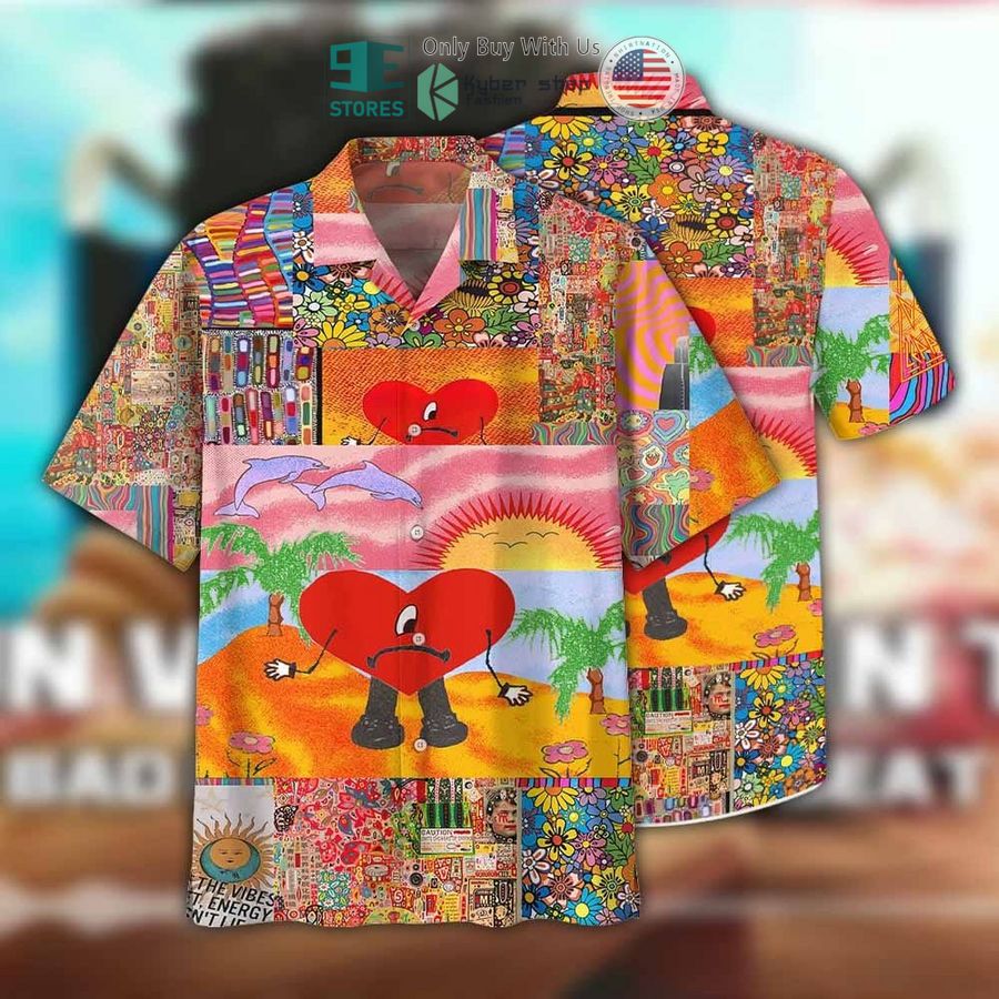 un verano sin ti album bad bunny hawaiian shirt 2 67715