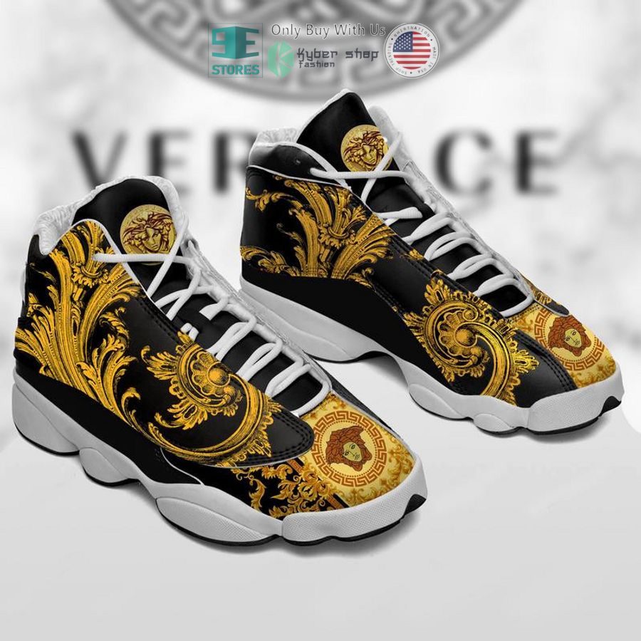 versace baroque black logo air jordan 13 shoes 1 76619