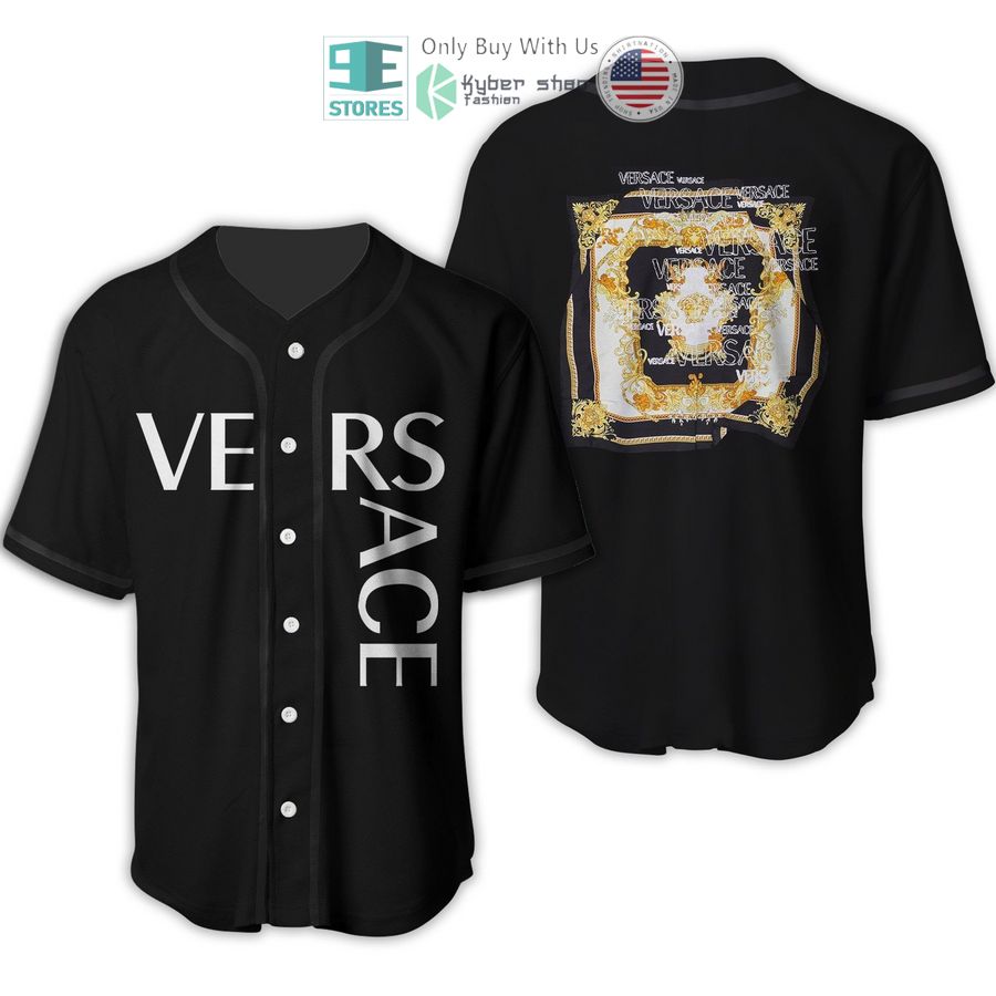 versace brand black baseball jersey 1 42703