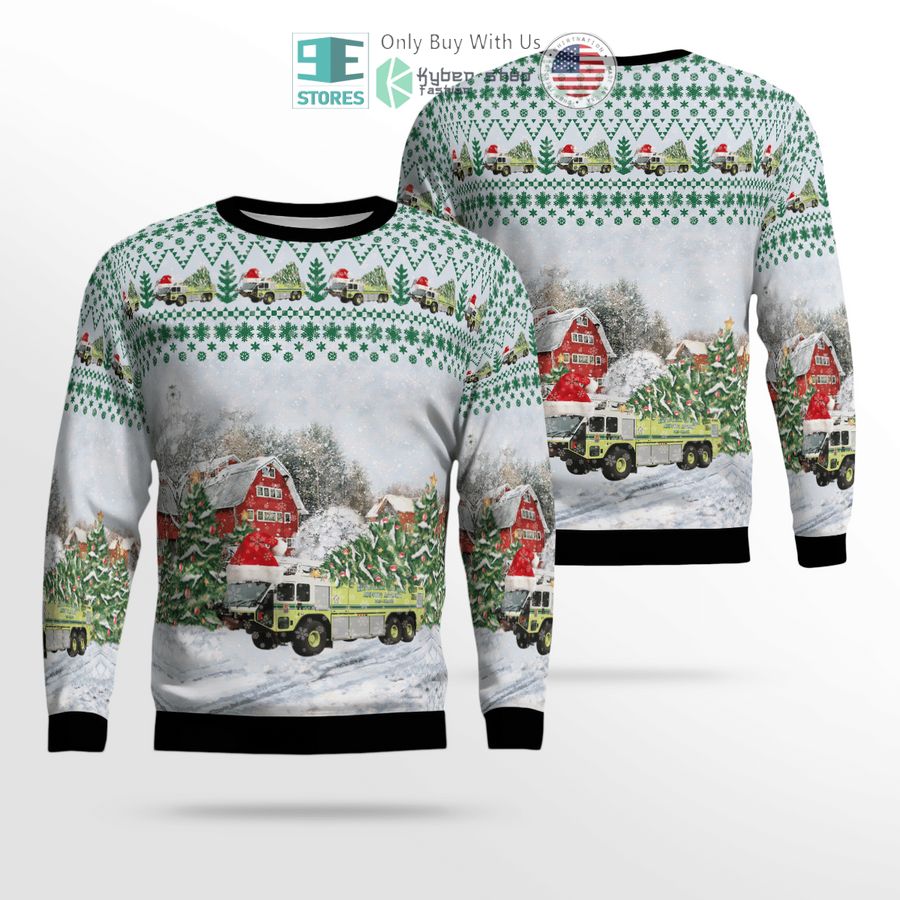 virginia metropolitan washington airports authority fire and rescue department christmas sweater sweatshirt 1 17109