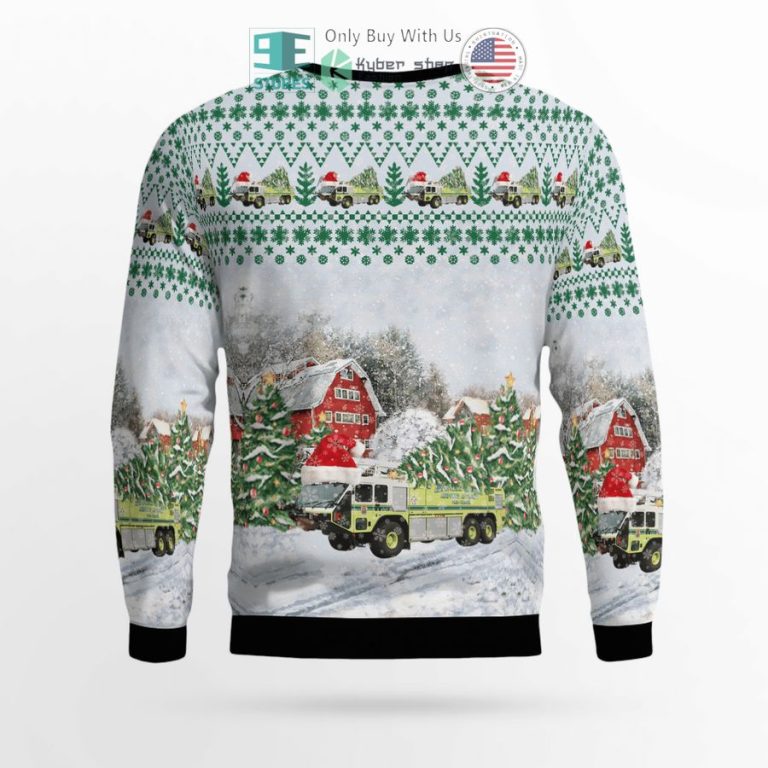 virginia metropolitan washington airports authority fire and rescue department christmas sweater sweatshirt 3 75942