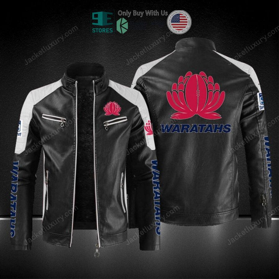 waratahs super rugby block leather jacket 1 14207