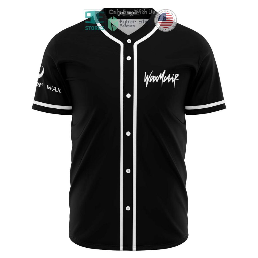 wax motif hard street black baseball jersey 1 72571