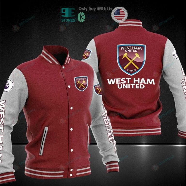 west ham united baseball jacket 1 68406