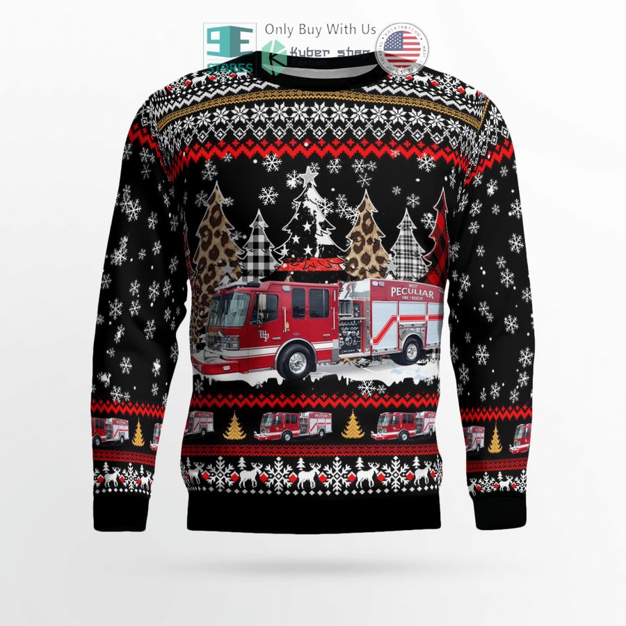 west peculiar fire protection district sweater sweatshirt 2 16658