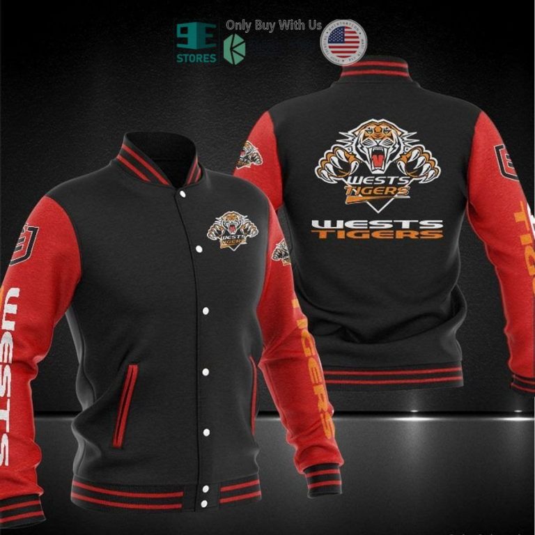 wests tigers baseball jacket 3 5743