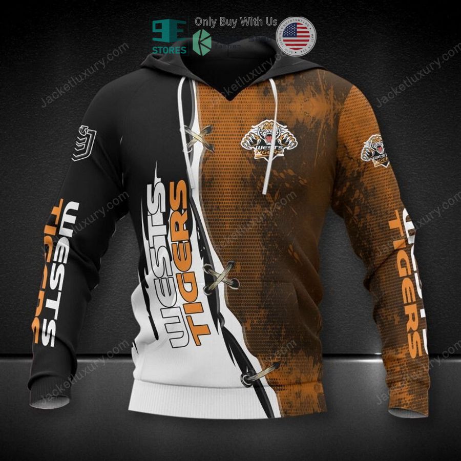 wests tigers black orange 3d hoodie polo shirt 1 15157