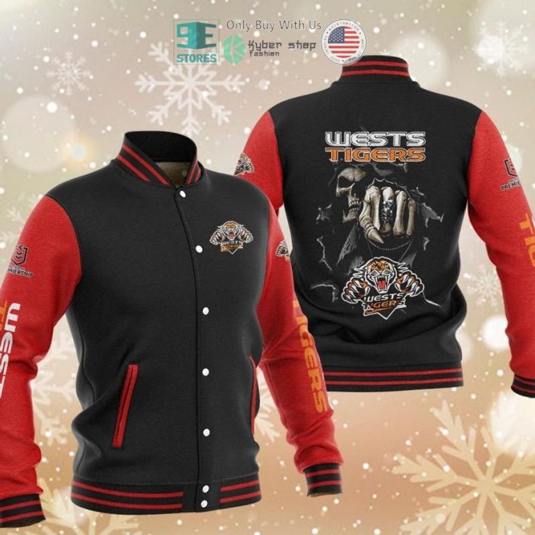 wests tigers death baseball jacket 3 26799