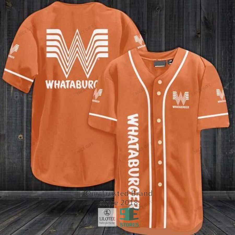 whataburger baseball jersey 1 84361