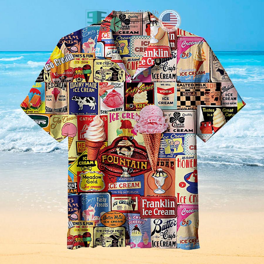 will take you back to the good old days when ice cream was just a nickel hawaiian shirt 1 17125
