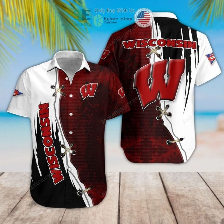 wisconsin badgers hawaiian shirt 1 4788