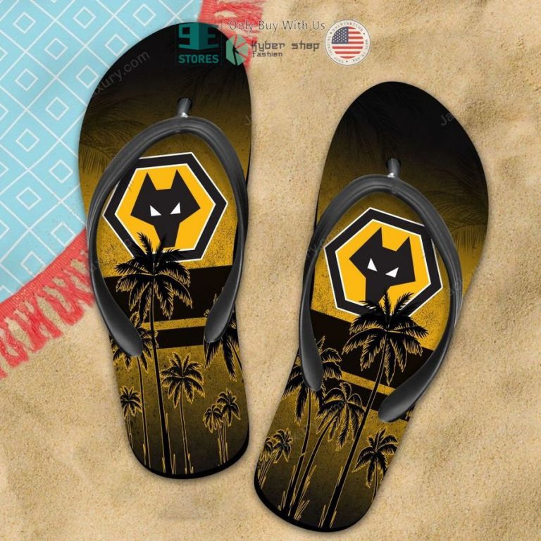 wolverhampton wanderers f c flip flops 1 66783