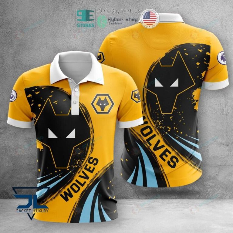 wolverhampton wanderers f c logo 3d polo shirt hoodie 1 45583