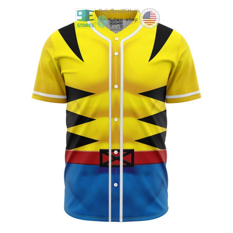 wolverine cosplay marvel baseball jersey 1 41784