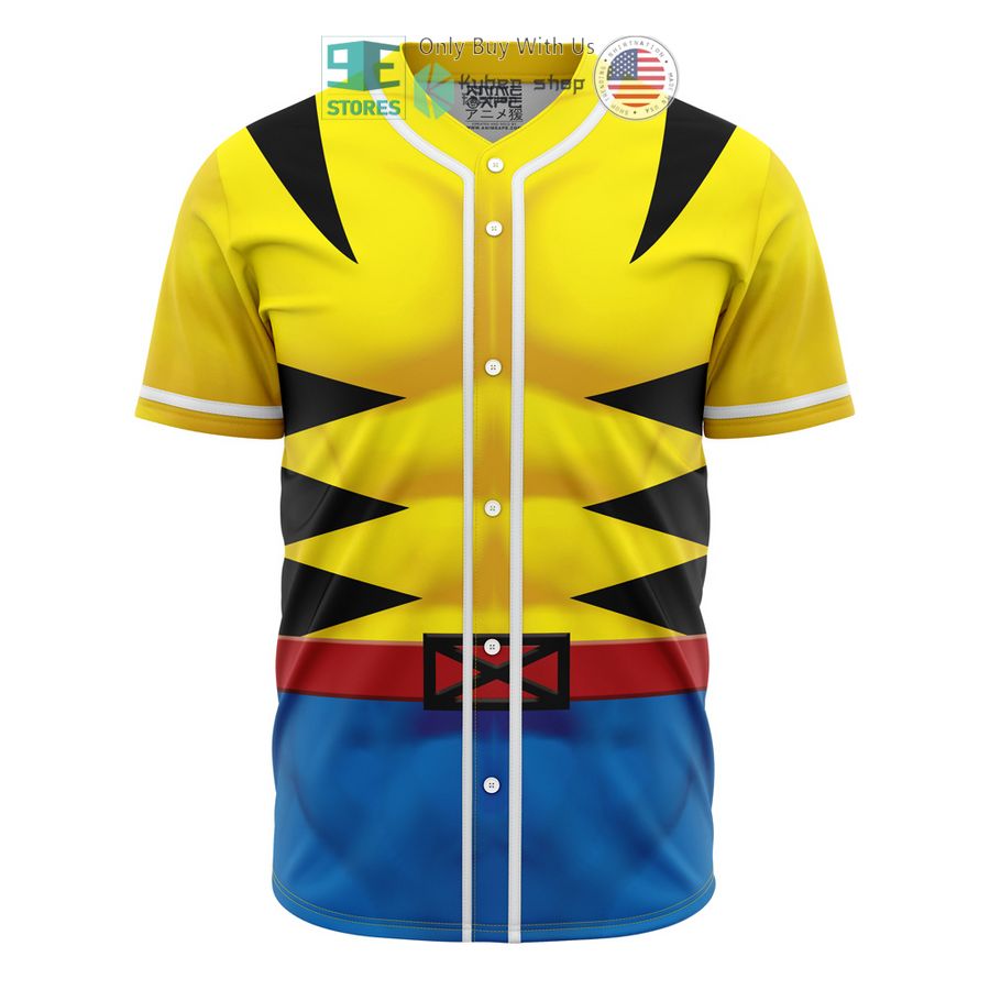 wolverine cosplay marvel baseball jersey 1 41784