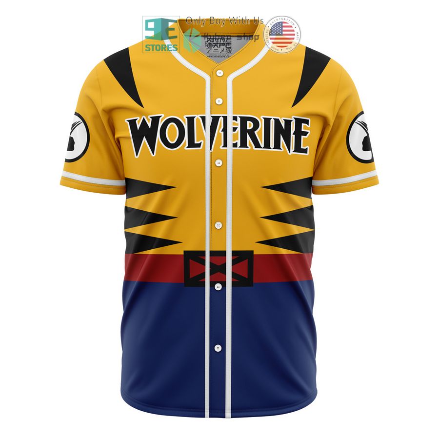wolverine marvel baseball jersey 1 95587