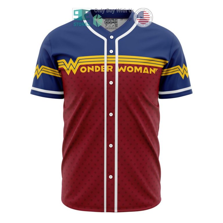 wonder woman dc comics baseball jersey 1 88148