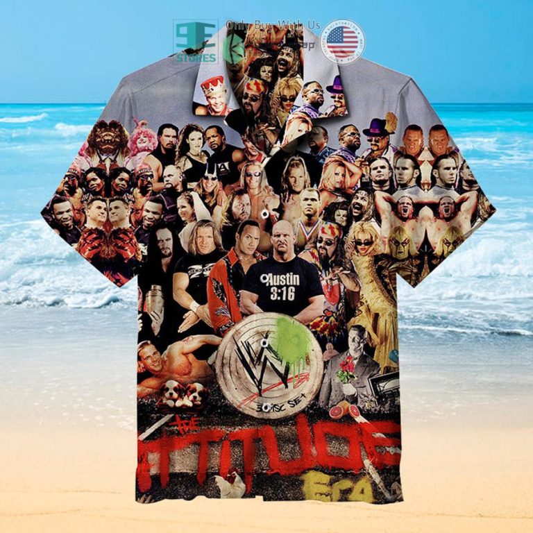 wwe the attitude era hawaiian shirt 1 60259