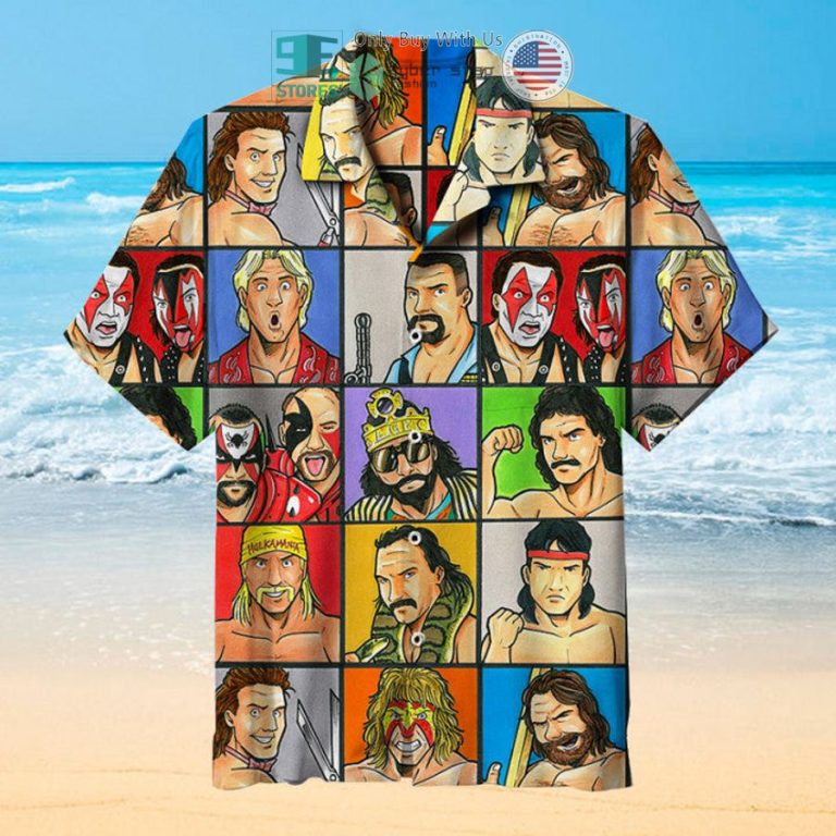 wwe the golden era hawaiian shirt 1 15236