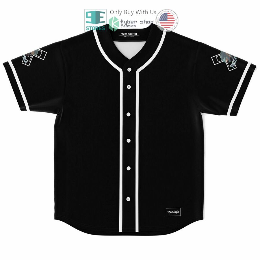 xespria black baseball jersey 1 54151