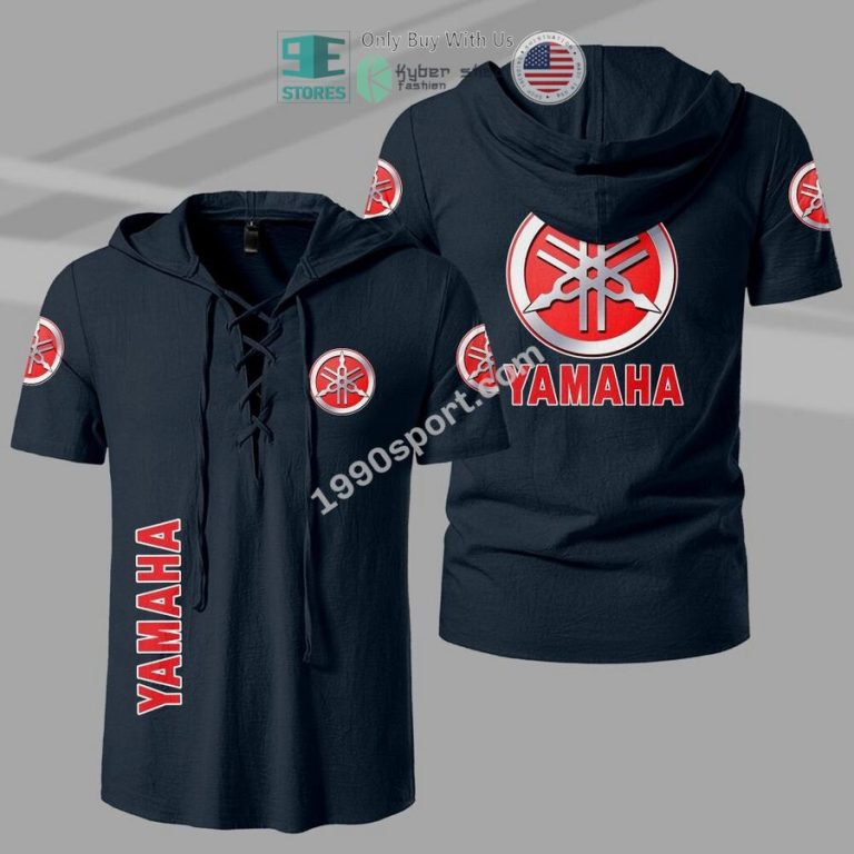 yamaha brand drawstring shirt 3 42386