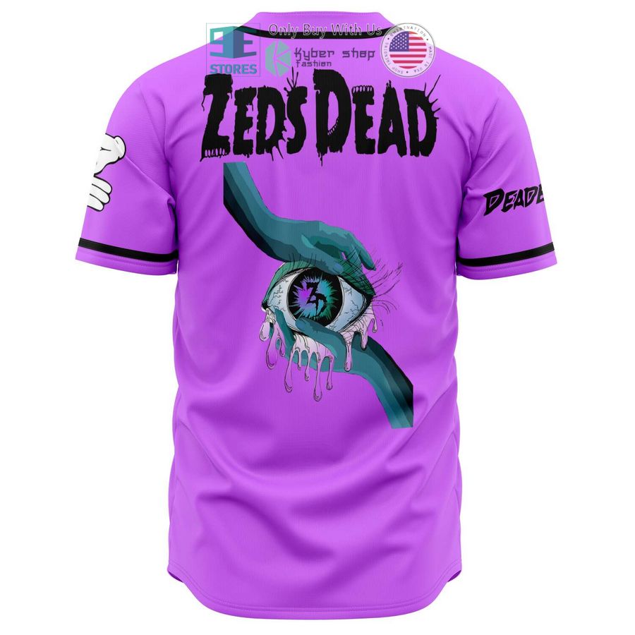 zeds dead headbeats purple baseball jersey 2 13610