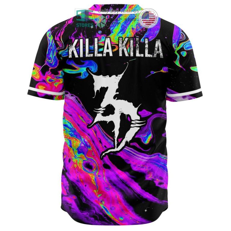 zeds dead logo killa killa baseball jersey 2 2353