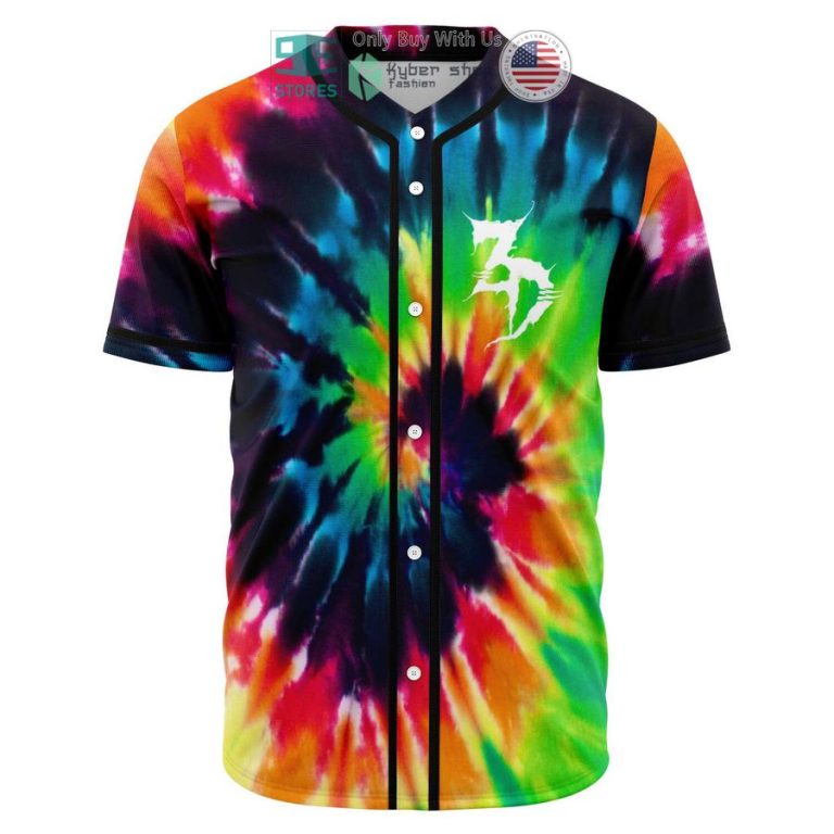 zeds dead tie dye baseball jersey 1 70434