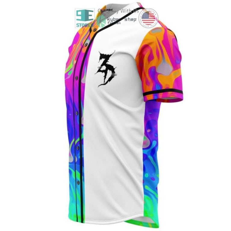 zeds dead z hands white multicolor baseball jersey 3 92172