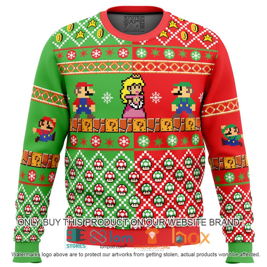 BEST Mario Bros Green Sweater • Shirtnation - Shop trending t-shirts ...