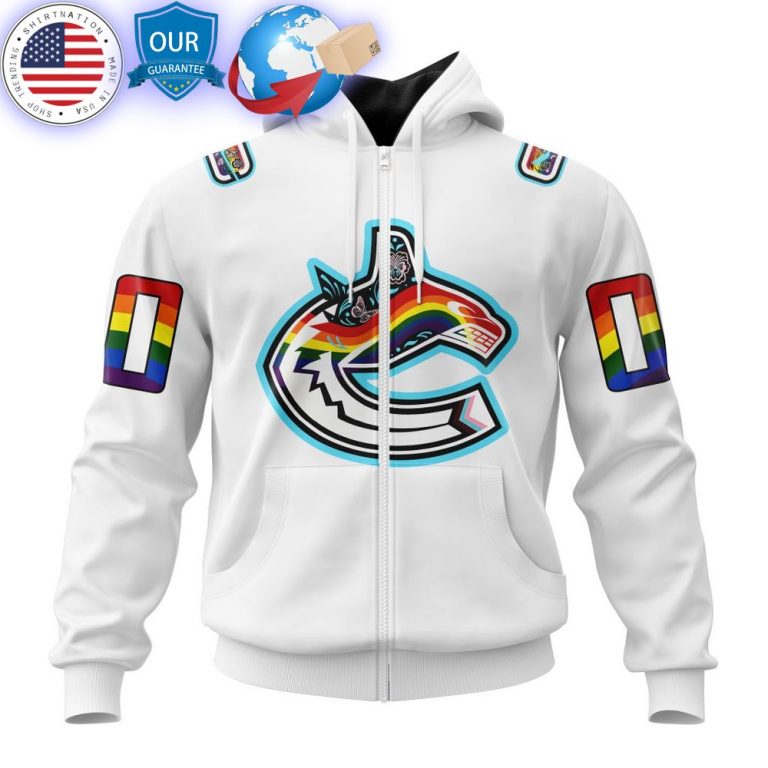 hot custom vancouver canucks special pride night 2023 shirt 2