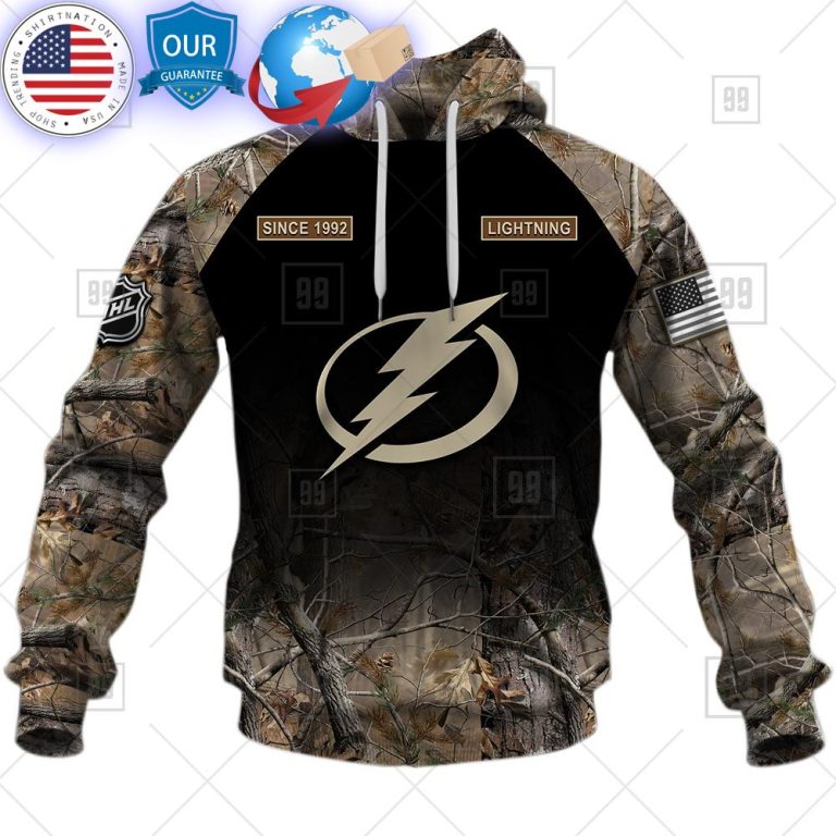 hot tampa bay lightning hunting camouflage custom shirt 2