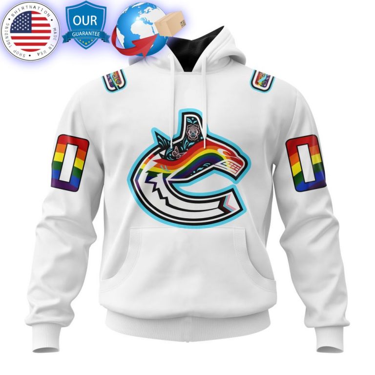 hot custom vancouver canucks special pride night 2023 shirt 1