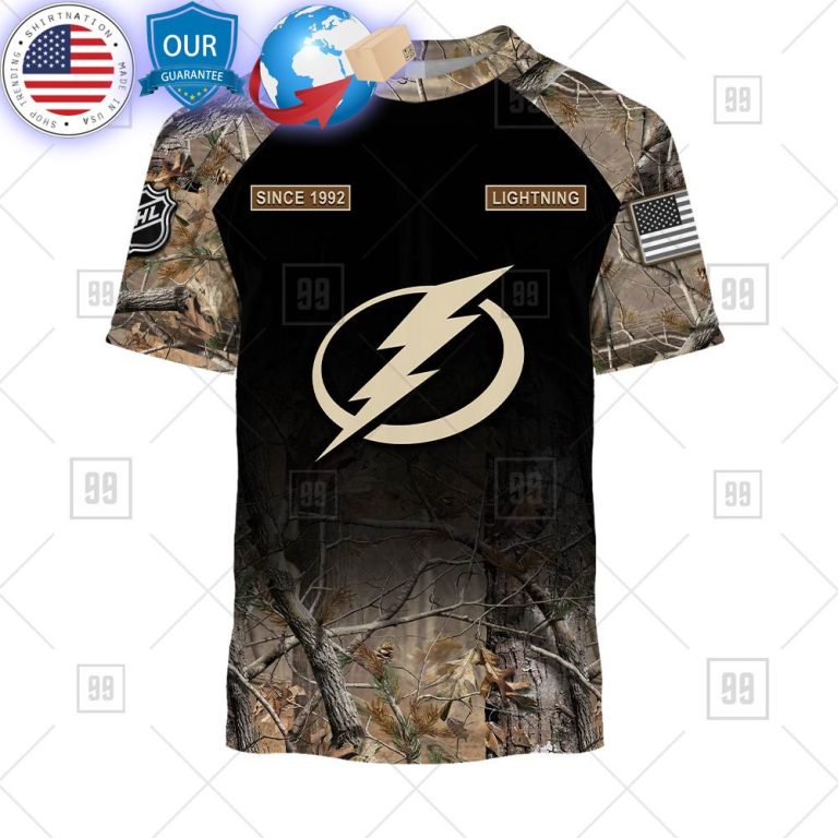 hot tampa bay lightning hunting camouflage custom shirt 3